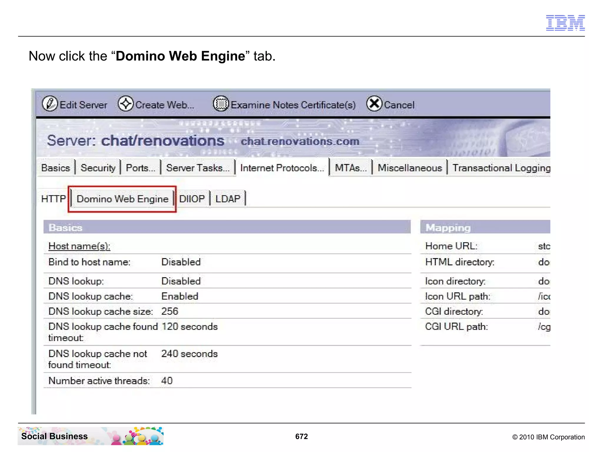 Now it is local on your PC.




Social Business                672   © 2010 IBM Corporation
 