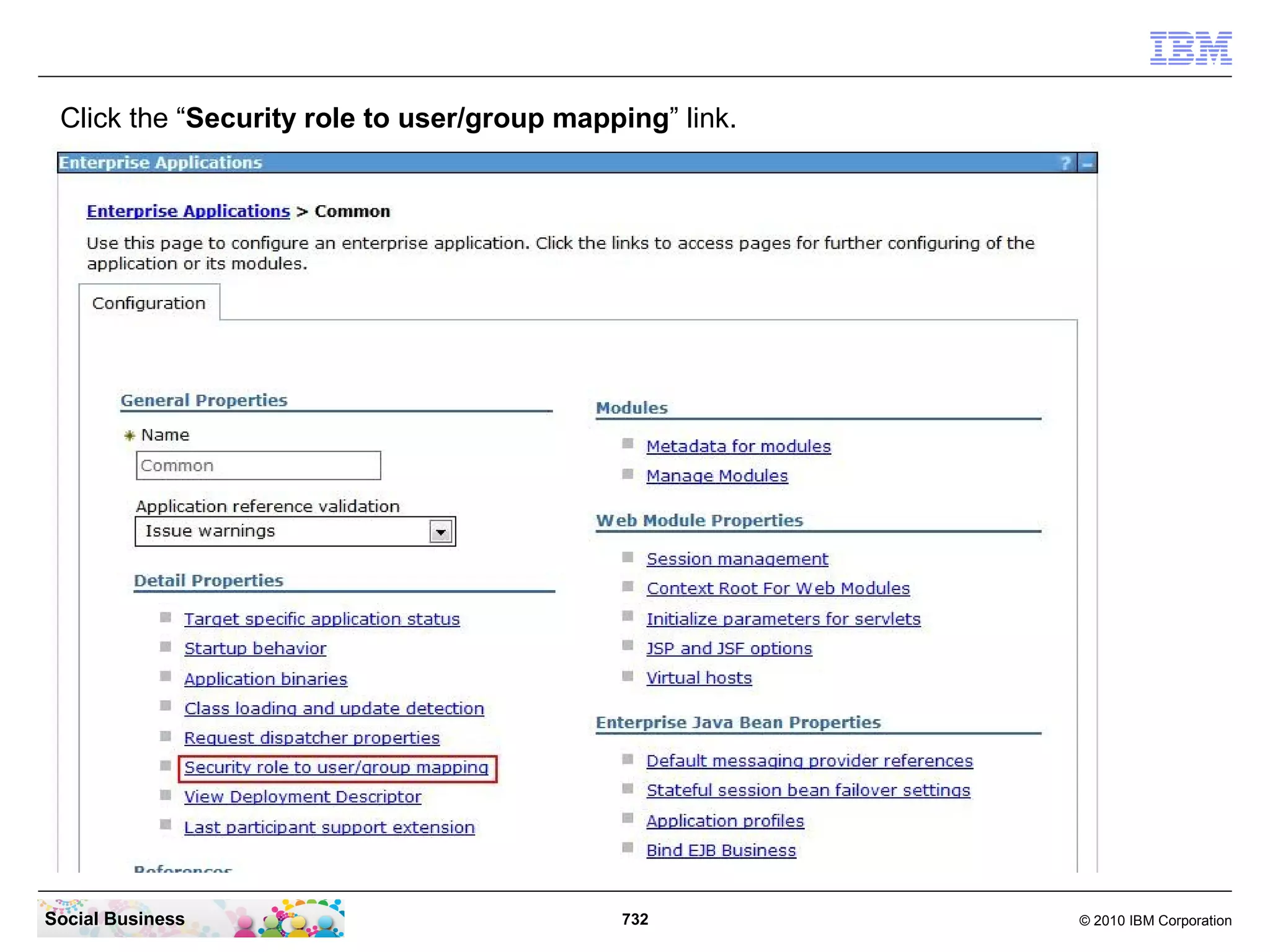 Close the IBM Installation Manager by clicking “File” and then “Exit”.




Social Business                               732                         © 2010 IBM Corporation
 