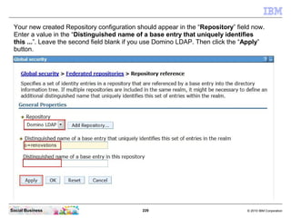 Your new created Repository configuration should appear in the “Repository” field now.
 Enter a value in the “Distinguishe...