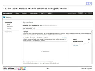 You can see the first data when the server was running for 24 hours.




Social Business                               582...