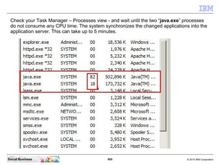 Navigate to the Fixes directory with the command “cd IBMIC4_Fixes”. Then run the
 command “db2 -tvf upgrade-40-40CR2.sql”....