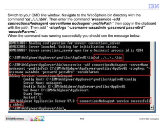 But before you can start the servers as Services, you must shut down
all servers manually. In your CMD line window enter t...