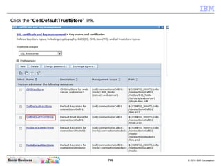 The “Full Resynchronize” action pushes the manually changed file from the Deployment
 Manager to the nodes.




Social Bus...