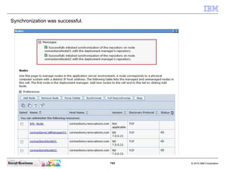In the socialmail-discovery-config.xml file, replace the example information with your
 information. For each server confi...