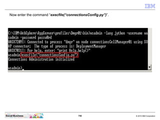 The discovery service should display the domino mail server name, the mail file and the path.




Social Business         ...