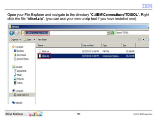 The Help window now shows the “Mail and Calendar” help.




Social Business                           763              © 2...