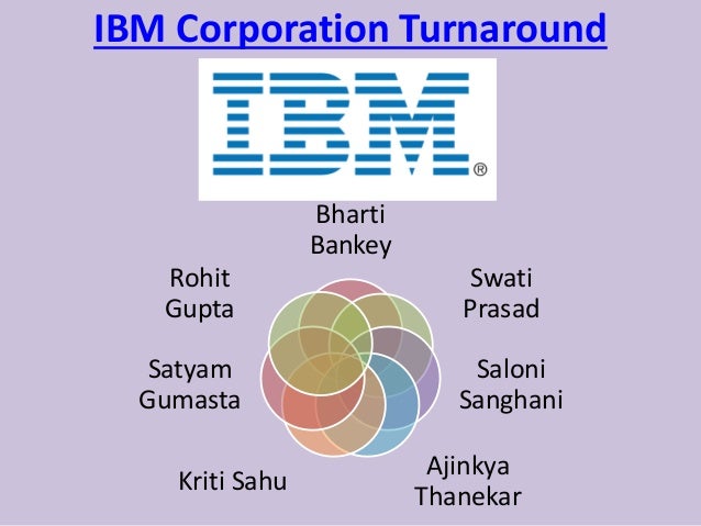 Ibm crisis in 1990s picture
