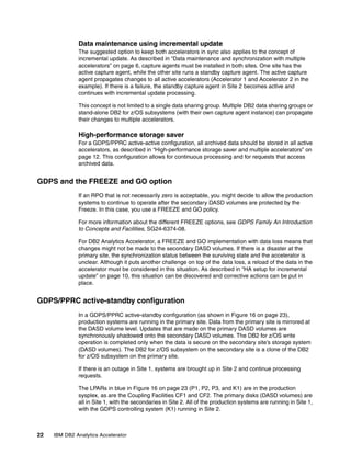 Ibm db2 analytics accelerator high availability and disaster recovery | PDF