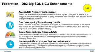 Ibm db2 big sql | PDF