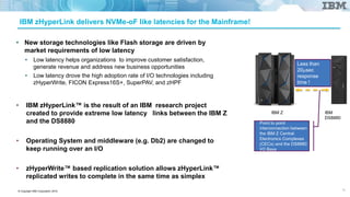 Zhyperlink IBM DS8880 and IBM Z - Integrated by Design | PPTX