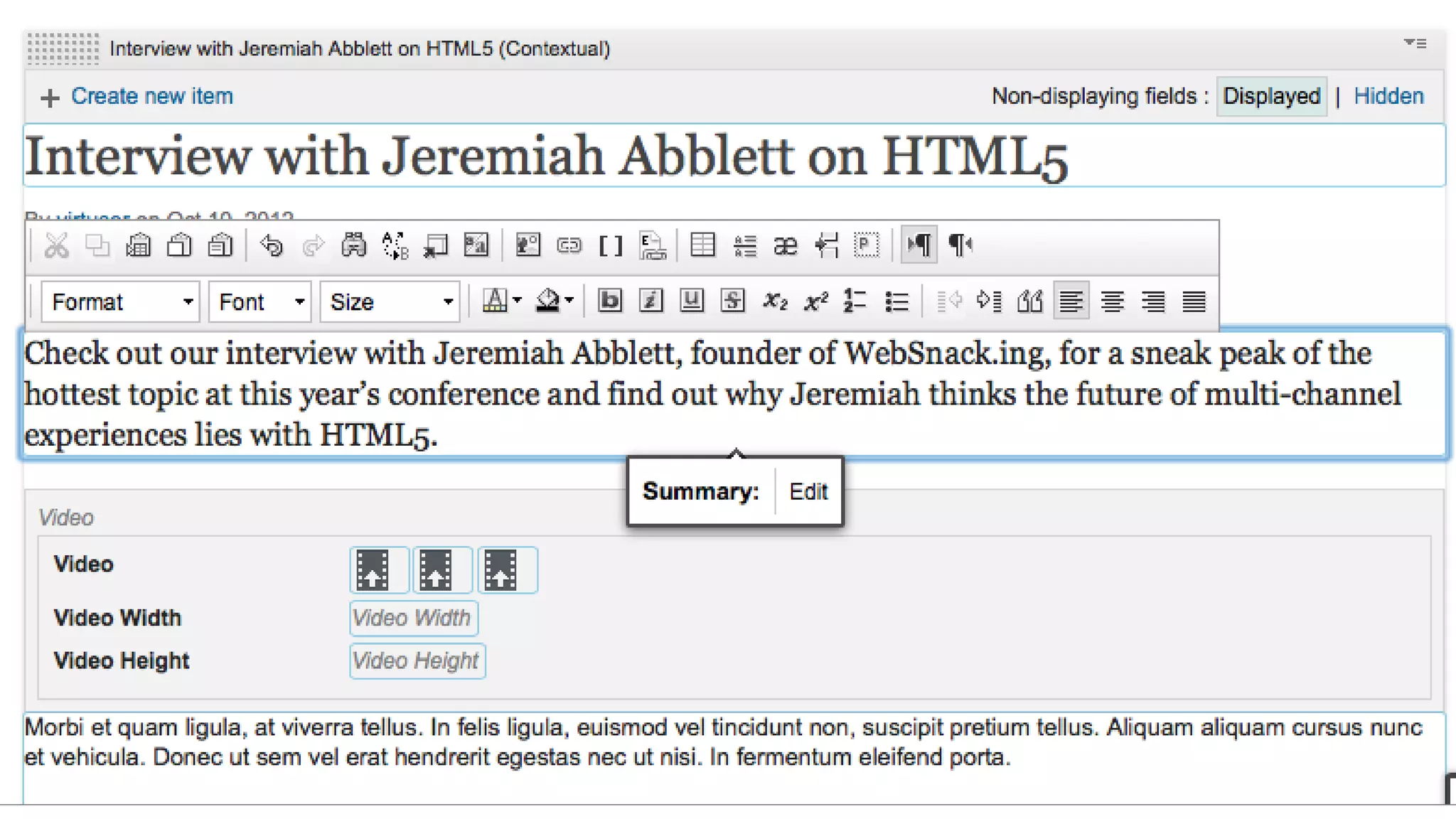 © 2014 International Business Machines Corporation 25
Put site creation tools in the hands of the people
who own the sites
 