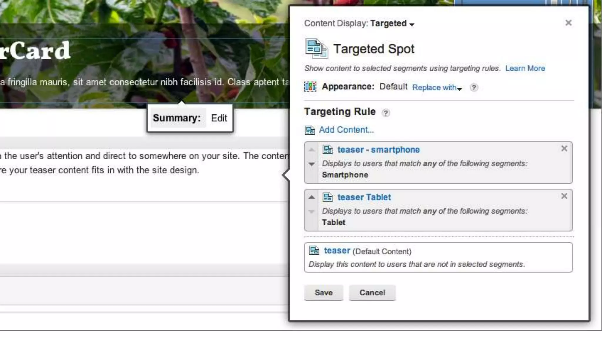 © 2014 International Business Machines Corporation 26
Put site creation tools in the hands of the people
who own the sites
 