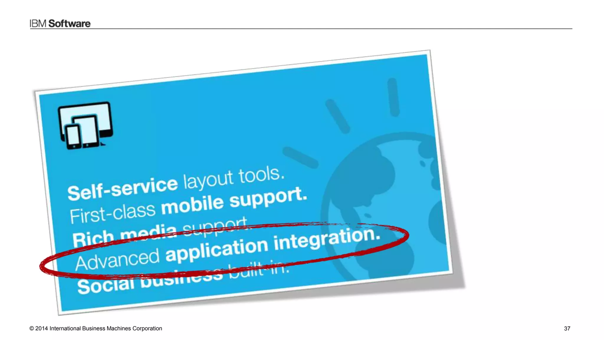 © 2014 International Business Machines Corporation 37
 