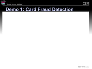 Demo 1: Card Fraud Detection 