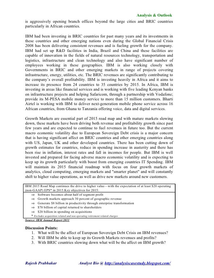 mkt case ibm View notes - case1 from mkt mkt 450 at university of tampa mkt 450 11/5/2008 case study: ibm a fading giant rejuvenates 1 in 1982 ibm faced a decision which delegated the production of software and. mkt case ibm View notes - case1 from mkt mkt 450 at university of tampa mkt 450 11/5/2008 case study: ibm a fading giant rejuvenates 1 in 1982 ibm faced a decision which delegated the production of software and.