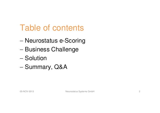 IBM Health Innovation Forum 2013 - Health Innovation with Neurostatus…