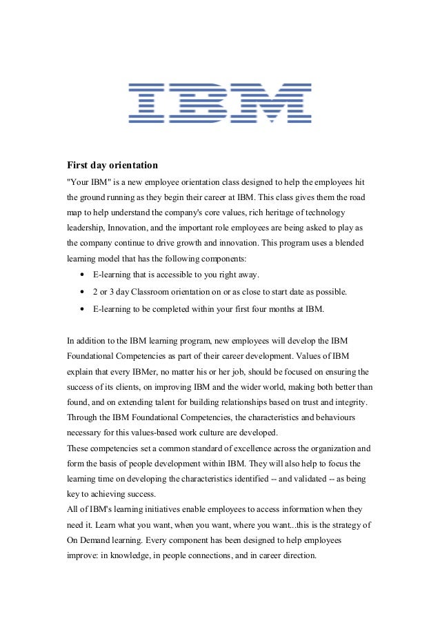 IBM India - HR practices