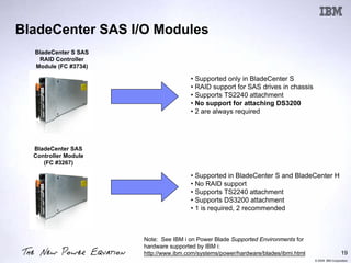 IBM I and blade center update 2009 | PDF
