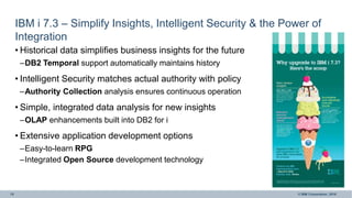 IBM i at the eart of cognitive solutions | PPTX