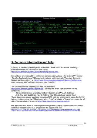 IBMi License Transfer Guide (EN) | PDF