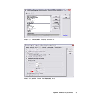 Figure 3-9 Create the DS_Overview project 5/10




Figure 3-10 Create the DS_Overview project 6/10




                                           Chapter 3. Retail industry scenario   151
 