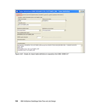 Figure 3-20 Create J0_Import table definitions to repository from DB2: ODBC 6/7




158     IBM InfoSphere DataStage Data Flow and Job Design
 