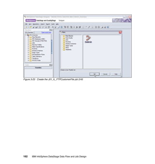 Figure 3-23 Create the J01_IL_FTPCustomerFile job 2/45




162    IBM InfoSphere DataStage Data Flow and Job Design
 