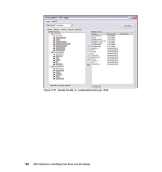Figure 3-76 Create the J02_IL_LoadCustomerDim job 10/26




192   IBM InfoSphere DataStage Data Flow and Job Design
 