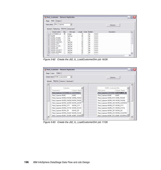 Figure 3-82 Create the J02_IL_LoadCustomerDim job 16/26




              Figure 3-83 Create the J02_IL_LoadCustomerDim job 17/26




196   IBM InfoSphere DataStage Data Flow and Job Design
 