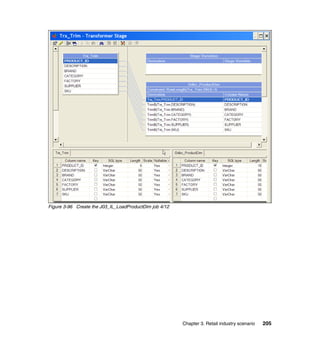 Figure 3-96 Create the J03_IL_LoadProductDim job 4/12




                                                        Chapter 3. Retail industry scenario   205
 