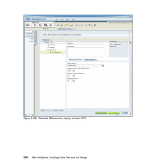 Figure 3-160 Generate SOA services, deploy, and test 10/21




250     IBM InfoSphere DataStage Data Flow and Job Design
 