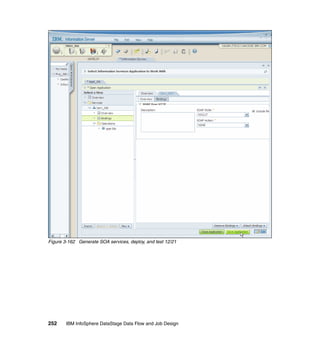 Figure 3-162 Generate SOA services, deploy, and test 12/21




252     IBM InfoSphere DataStage Data Flow and Job Design
 