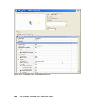 Figure 3-222 Create the J08_IL_LoadSalesFact job 2/34




296    IBM InfoSphere DataStage Data Flow and Job Design
 