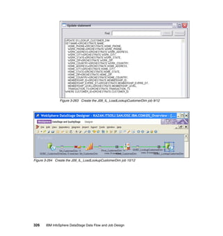 Figure 3-263 Create the J09_IL_LoadLookupCustomerDim job 9/12




Figure 3-264 Create the J09_IL_LoadLookupCustomerDim job 10/12




326    IBM InfoSphere DataStage Data Flow and Job Design
 