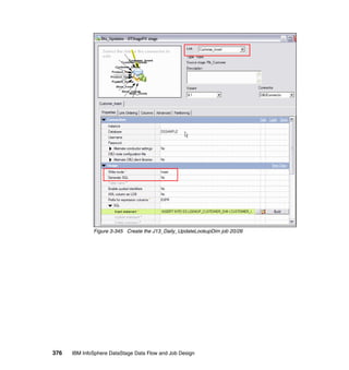 Figure 3-345 Create the J13_Daily_UpdateLookupDim job 20/26




376   IBM InfoSphere DataStage Data Flow and Job Design
 