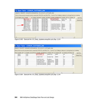 Figure 3-353 Execute the J13_Daily_UpdateLookupDim job (Day 1) 2/4




Figure 3-354 Execute the J13_Daily_UpdateLookupDim job (Day 1) 3/4




384    IBM InfoSphere DataStage Data Flow and Job Design
 