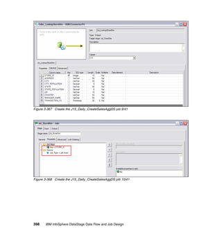 Figure 3-367 Create the J15_Daily_CreateSalesAggDS job 9/41




Figure 3-368 Create the J15_Daily_CreateSalesAggDS job 10/41




398    IBM InfoSphere DataStage Data Flow and Job Design
 
