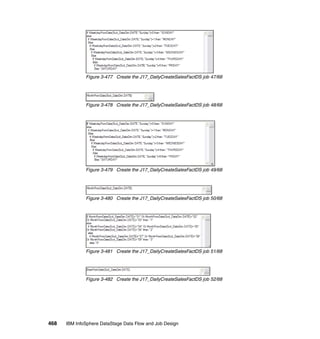 Figure 3-477 Create the J17_DailyCreateSalesFactDS job 47/68




              Figure 3-478 Create the J17_DailyCreateSalesFactDS job 48/68




              Figure 3-479 Create the J17_DailyCreateSalesFactDS job 49/68




              Figure 3-480 Create the J17_DailyCreateSalesFactDS job 50/68




              Figure 3-481 Create the J17_DailyCreateSalesFactDS job 51/68




              Figure 3-482 Create the J17_DailyCreateSalesFactDS job 52/68




468   IBM InfoSphere DataStage Data Flow and Job Design
 