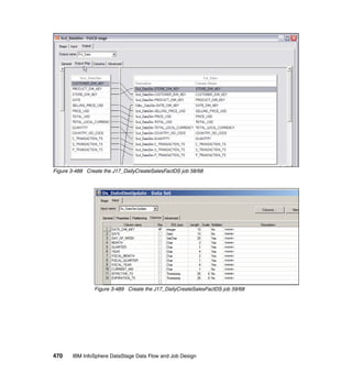 Figure 3-488 Create the J17_DailyCreateSalesFactDS job 58/68




                Figure 3-489 Create the J17_DailyCreateSalesFactDS job 59/68




470    IBM InfoSphere DataStage Data Flow and Job Design
 