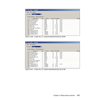Figure 3-490 Create the J17_DailyCreateSalesFactDS job 60/68




Figure 3-491 Create the J17_DailyCreateSalesFactDS job 61/68




                                          Chapter 3. Retail industry scenario   471
 