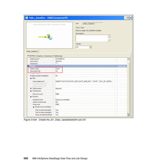 Figure 3-534 Create the J21_Daily_UpdateDateDim job 2/3




500    IBM InfoSphere DataStage Data Flow and Job Design
 