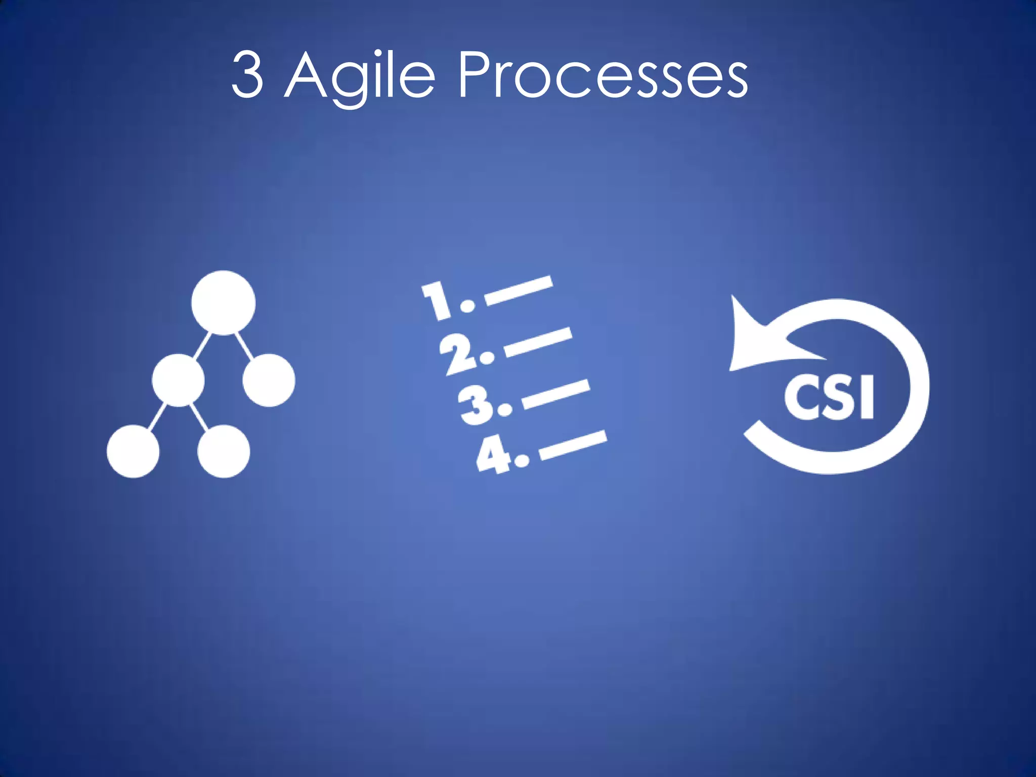 3 Agile Processes
 