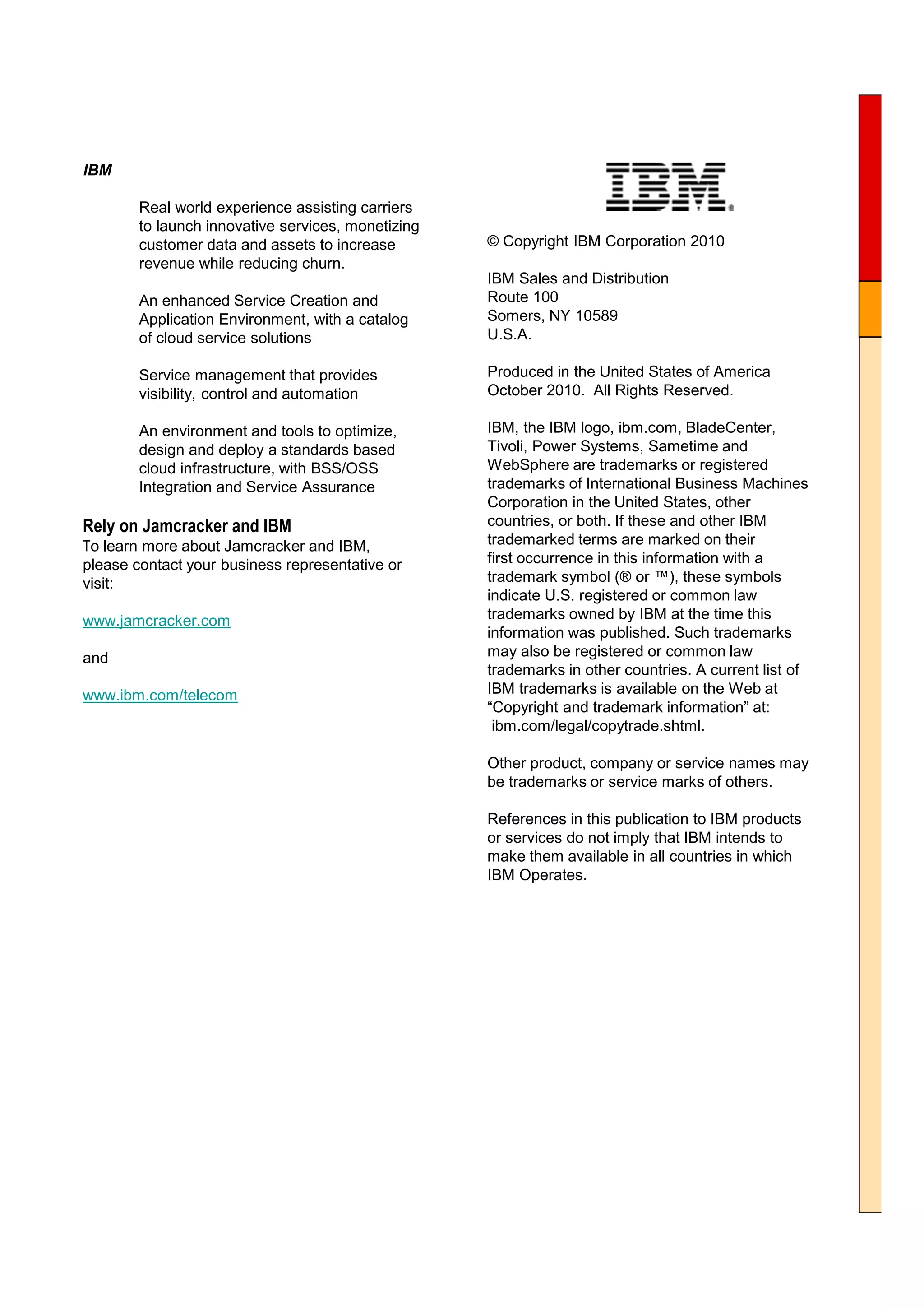 Ibm jamcracker csp2_solution_brief_1 PDF