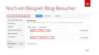 Noch ein Beispiel: Blog-Besucher
117
 