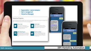 IBM Marketing AutomationSMS interactive
 