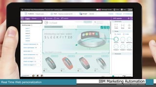 IBM Marketing AutomationReal Time Web personalization
 