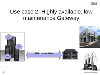 8 © 2015 IBM Corporation
 