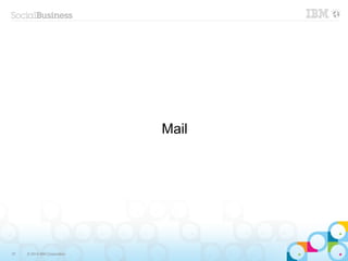 37 © 2014 IBM Corporation
Mail
 
