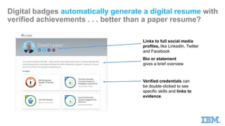 IBM Digital Badge Program Overview | PPTX