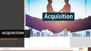 TREY
research
ACQUISITION
Add a footer 13
 